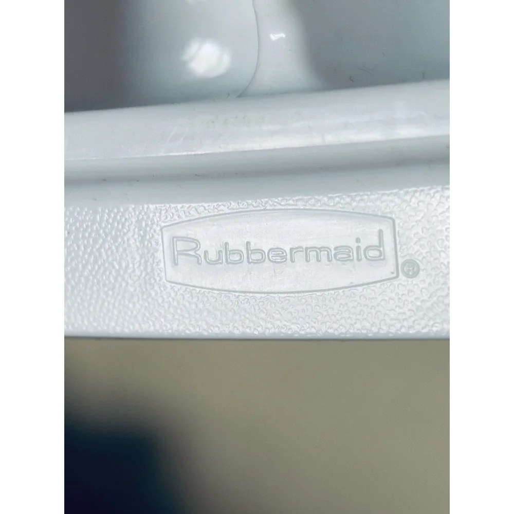 Vintage Rubbermaid Plastic White 16 Ice Cube Tray 2867 6 Made in The USA Kitchen